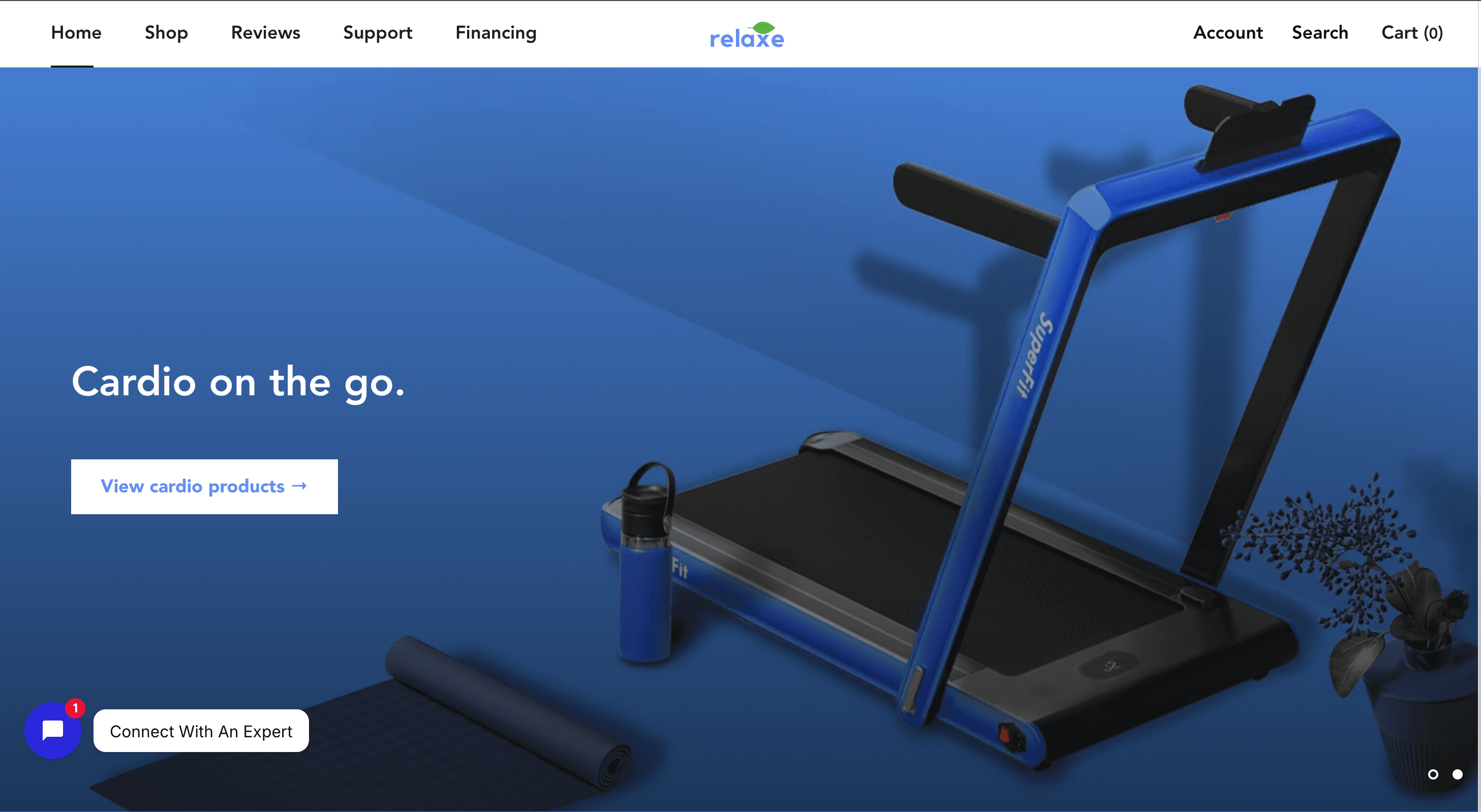 Project Relaxe: Sklep Shopify z produktami wellness